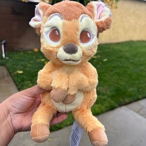 Adorable Plush Disney babies Bambi Deer Toy - Brown and Cream